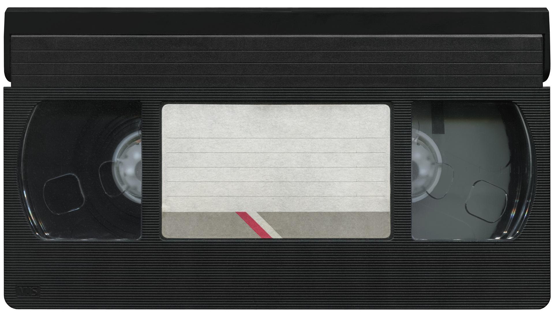 VHS digitalisieren mit beschrifteter Kassette
